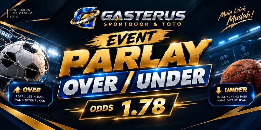 Event Parlay Over / Under Odds 1.78 Gasterus